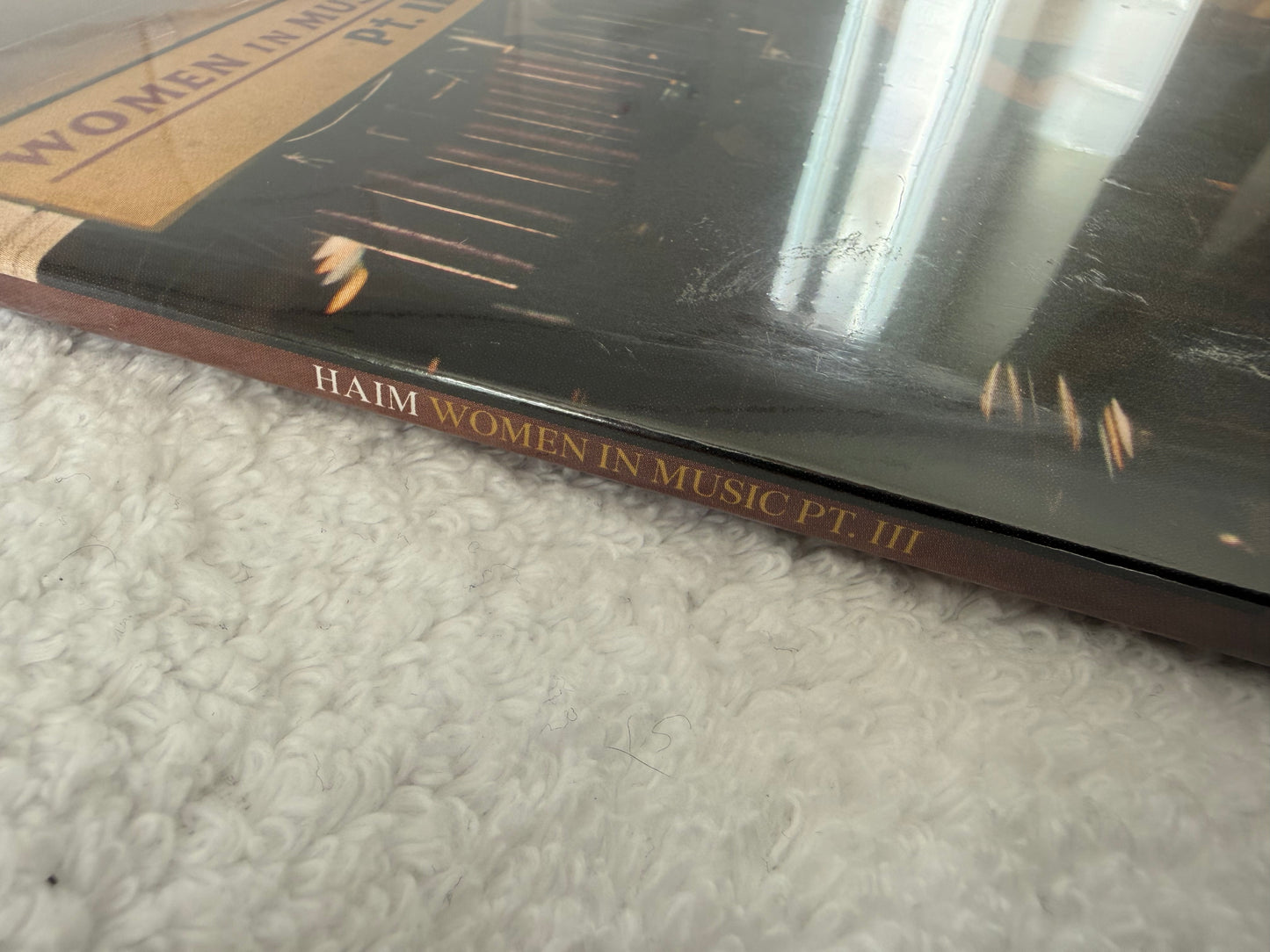 Haim – Women In Music Pt. III : LP: Red & Signed Print