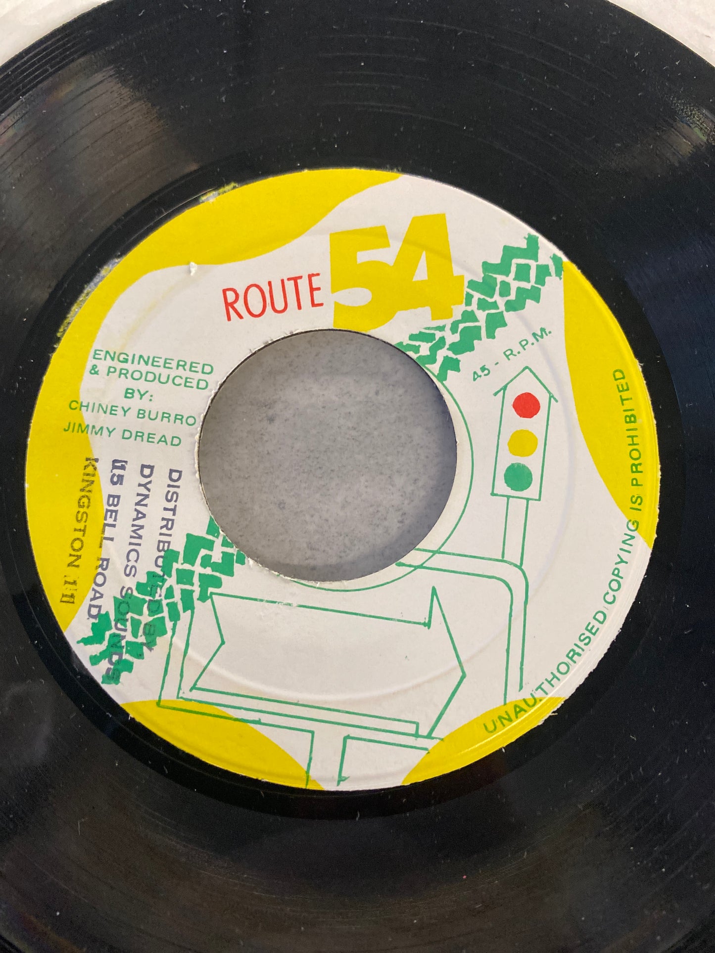 One-A-Way - Sufferer 7” Original Route 54 EX