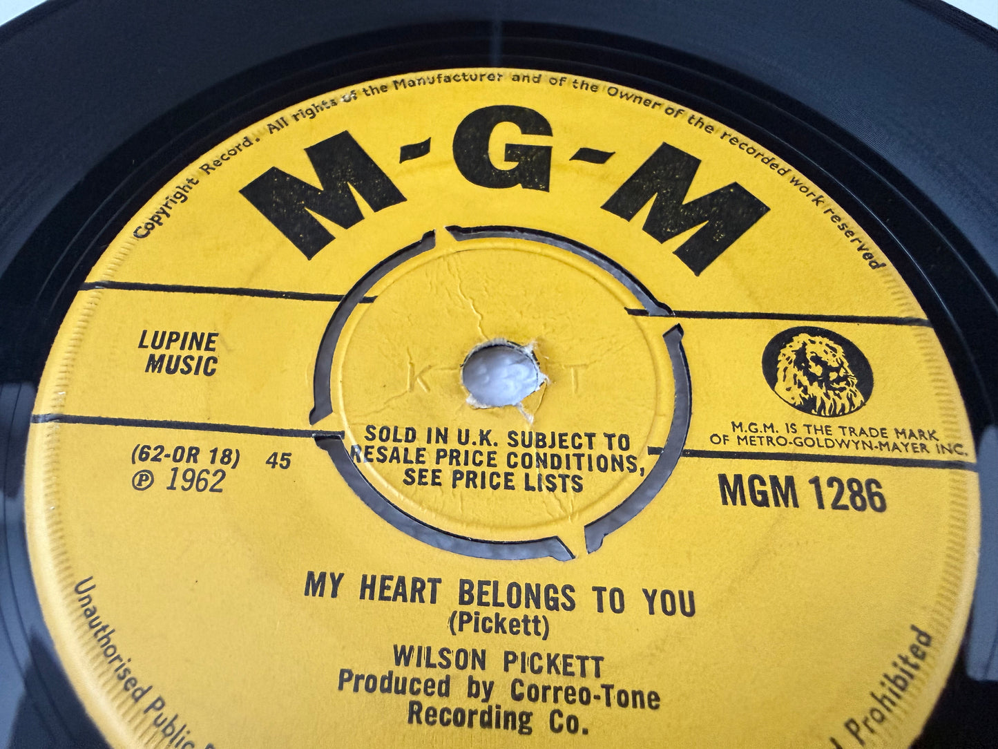 Wilson Pickett – Let Me Be Your Boy / My Heart Belongs To You : 7”