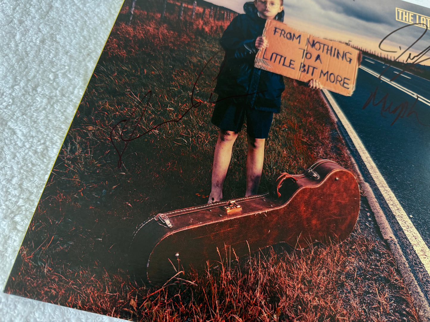 The Lathums – From Nothing To A Little Bit More : Signed : Limited Yellow : LP