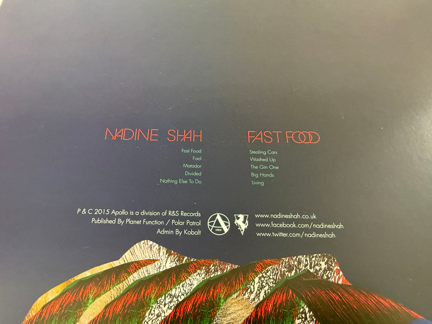 Nadine Shah – Fast Food : LP