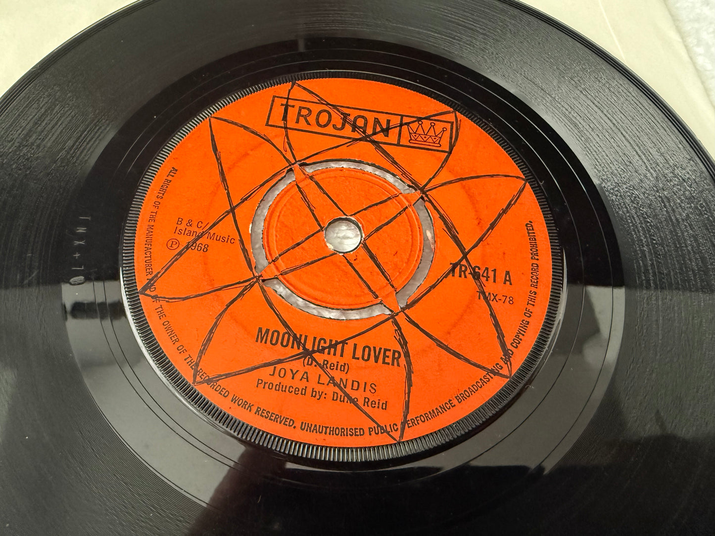 Joya Landis – Moon Light Lover / I Love You True : 7” : See Description