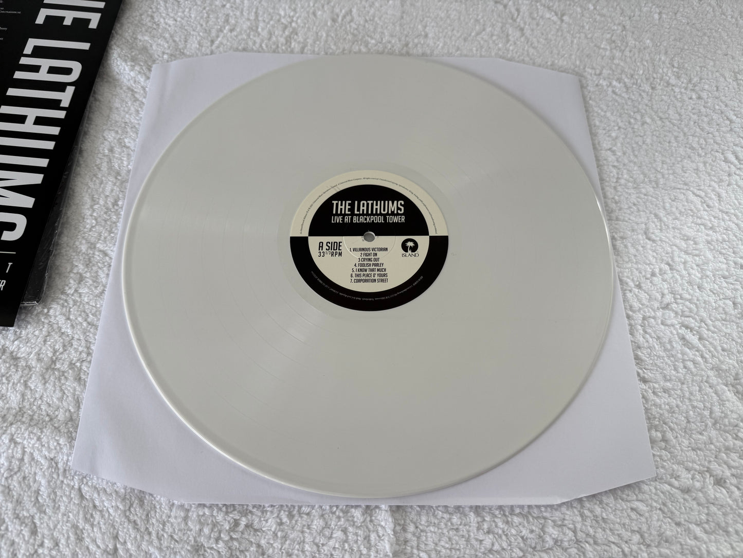 The Lathums – Live At Blackpool Tower : Signed : LP