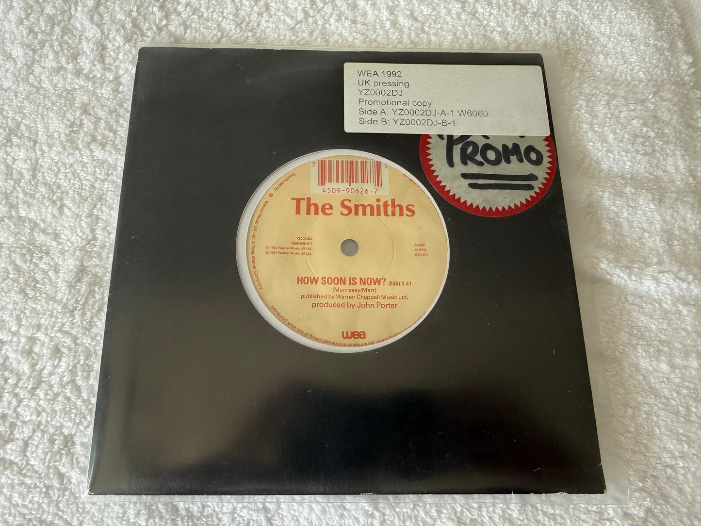The Smiths – How Soon Is Now? : Promo : 7”