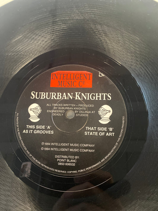 Suburban Knights As It Grooves / State Of Art 12” EX+