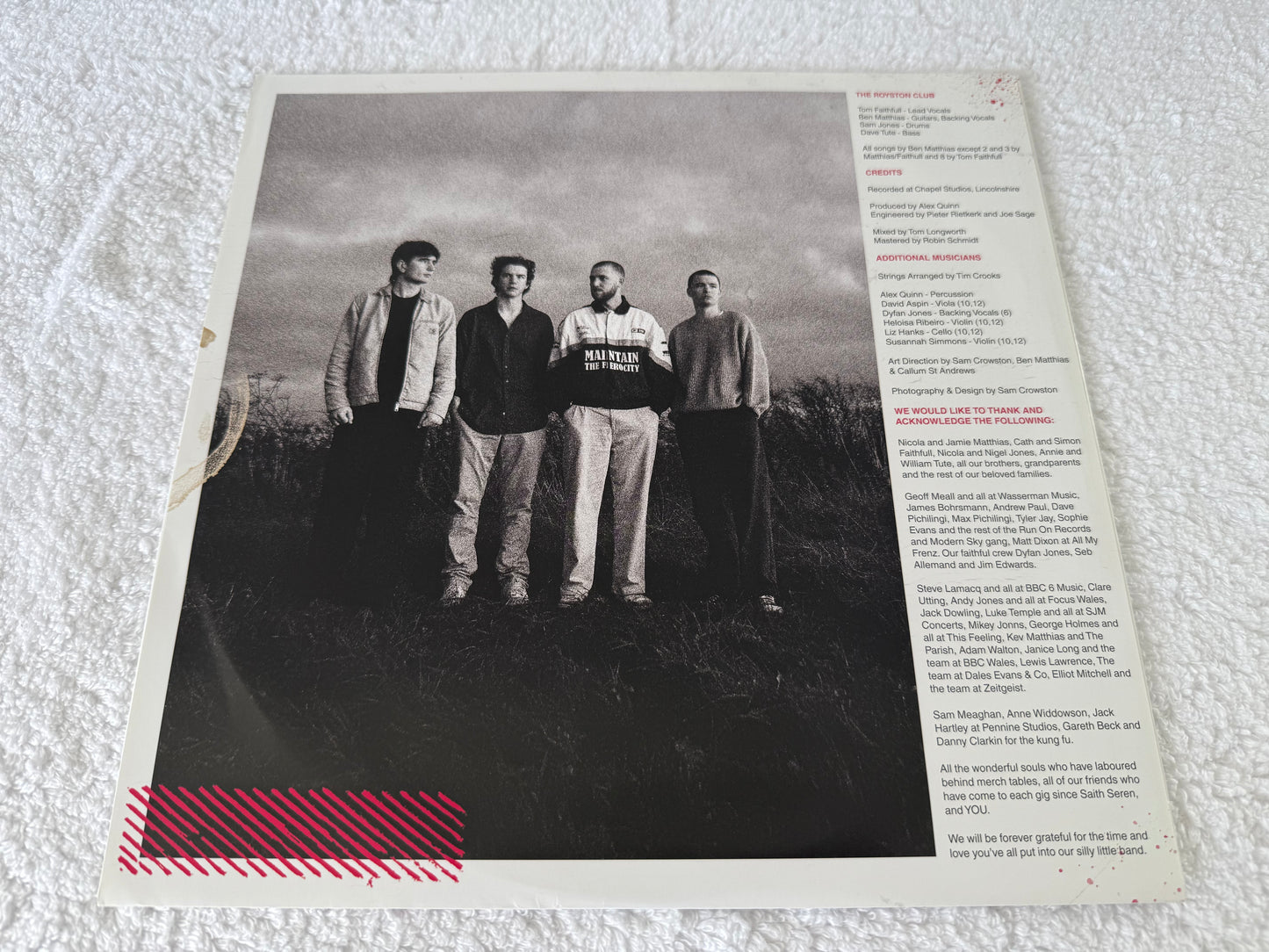 The Royston Club – Shaking Hips And Crashing Cars : LP : Signed