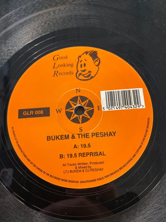 Bukem & The Peshay - 19.5 / 19.5 Reprisal 12” EX GLR 008