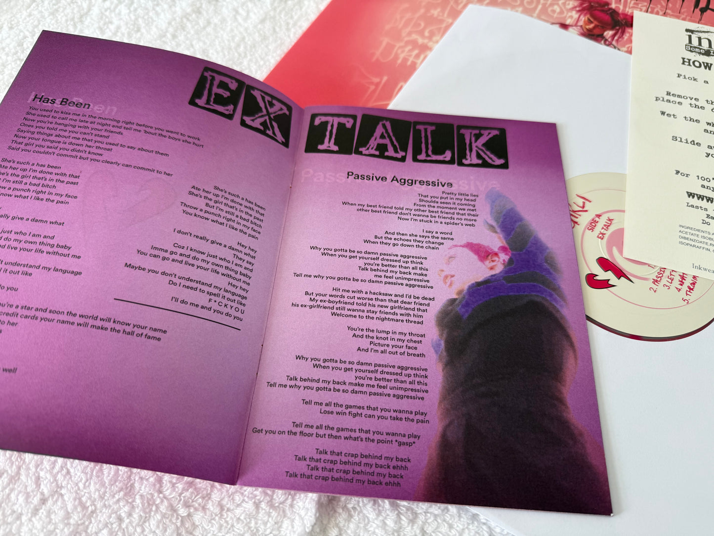 GIRLI – Ex Talk / Damsel In Distress : LP