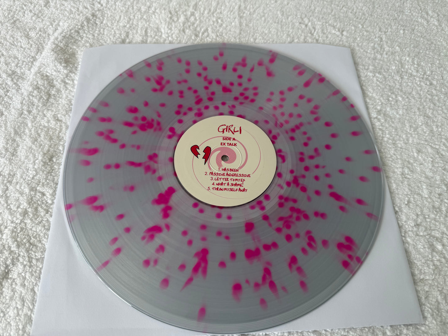 GIRLI – Ex Talk / Damsel In Distress : LP