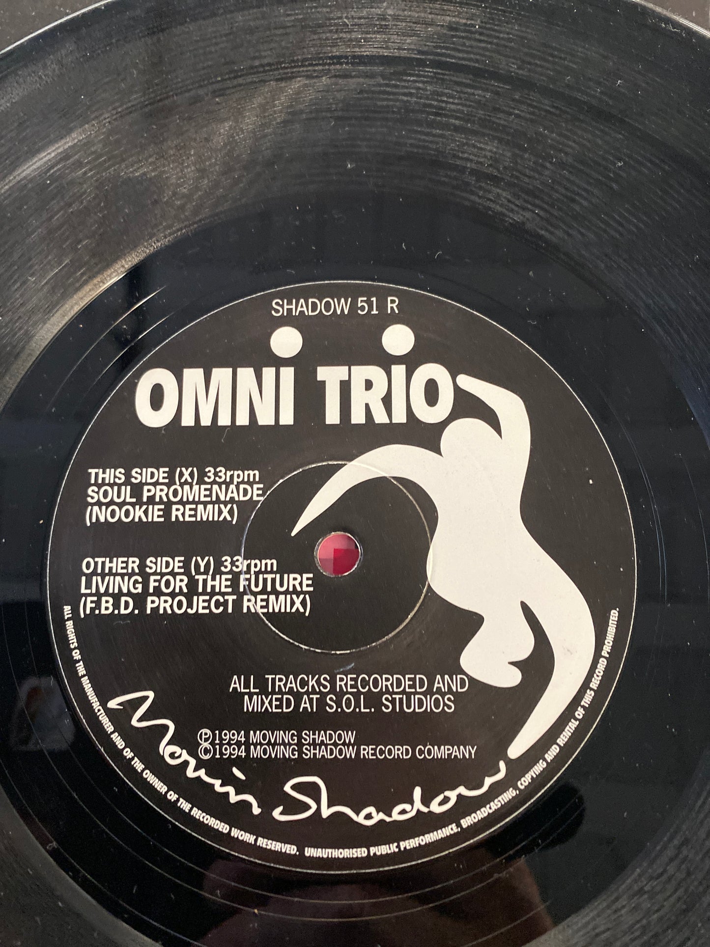 Omni Trio - Vol 5 - Soul Promenade Remix Limited Edition 10” EX/EX