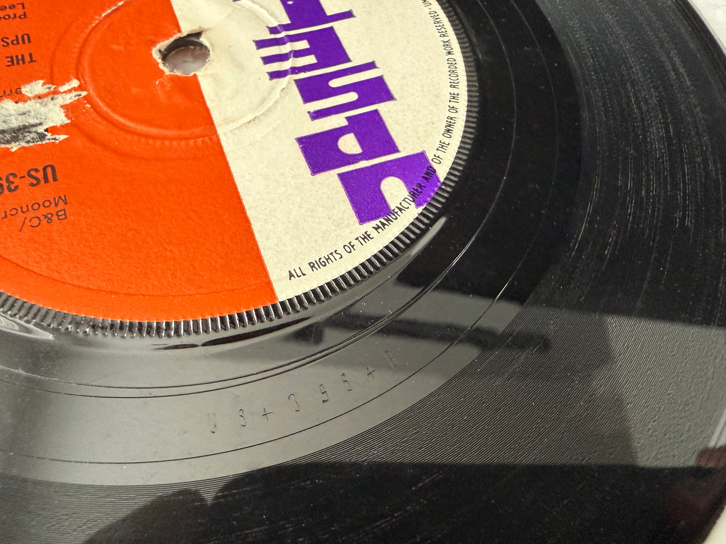 The Stingers / The Upsetters – Preacher Man / Preacher (Version) : 7” : See Description
