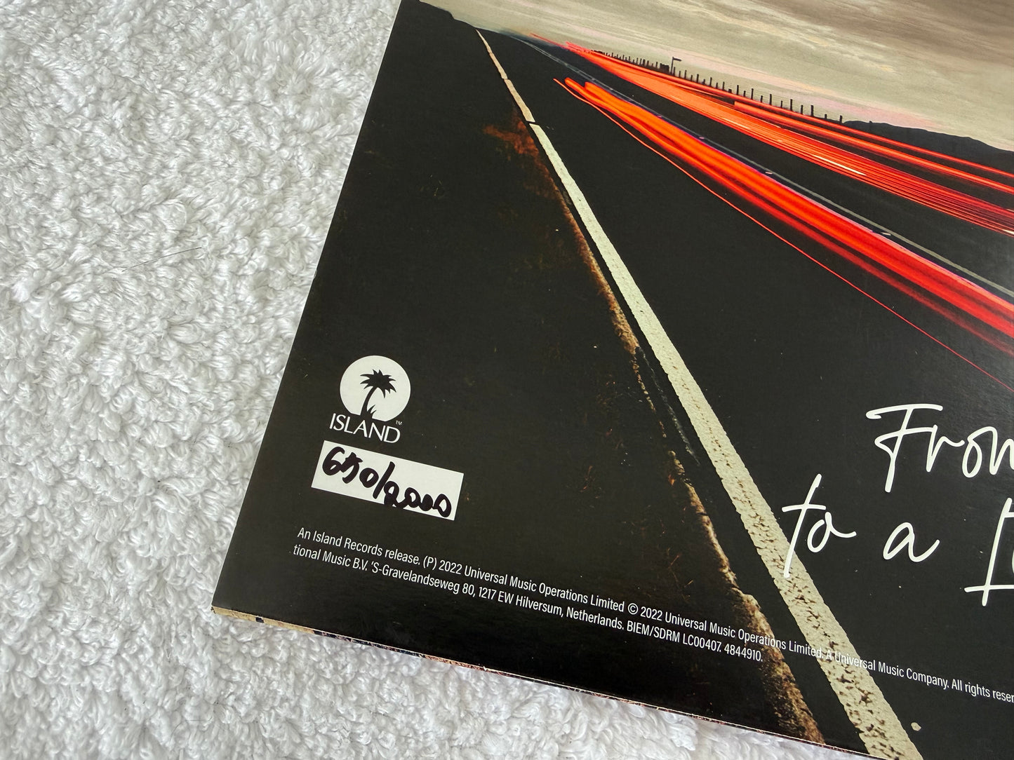 The Lathums – From Nothing To A Little Bit More : Signed : Limited Yellow : LP