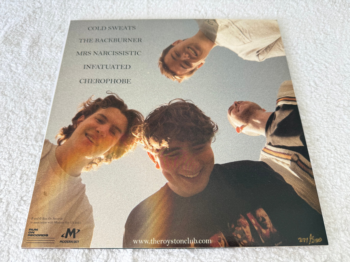 The Royston Club – Lying Here, Wasting Away : EP : Signed