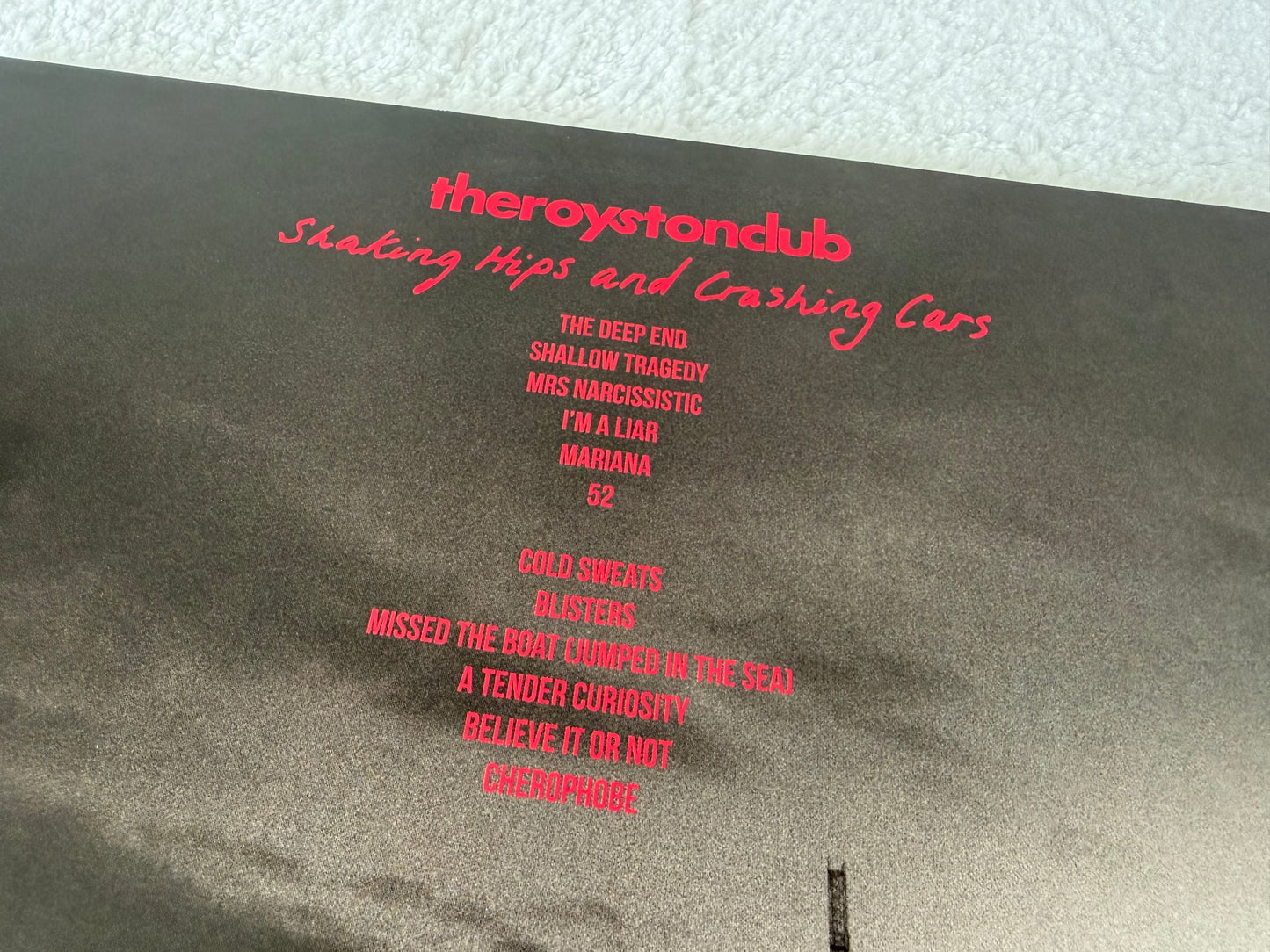The Royston Club – Shaking Hips And Crashing Cars : LP : Signed