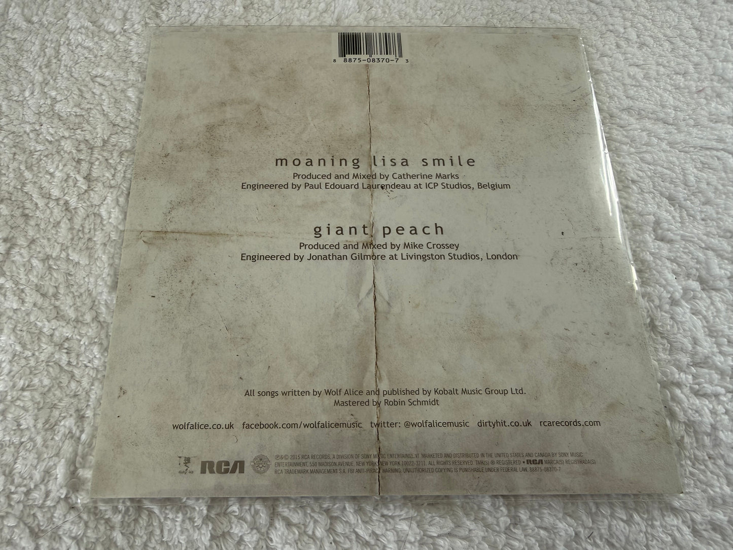 Wolf Alice – Moaning Lisa Smile : 7”