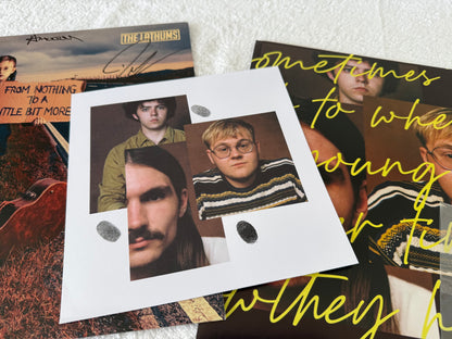 The Lathums – From Nothing To A Little Bit More : Signed : Limited Yellow : LP