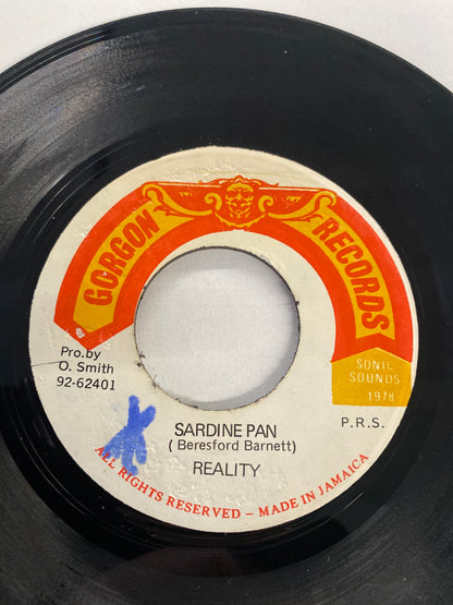 Reality - Sardine Pan / Version 7” Original