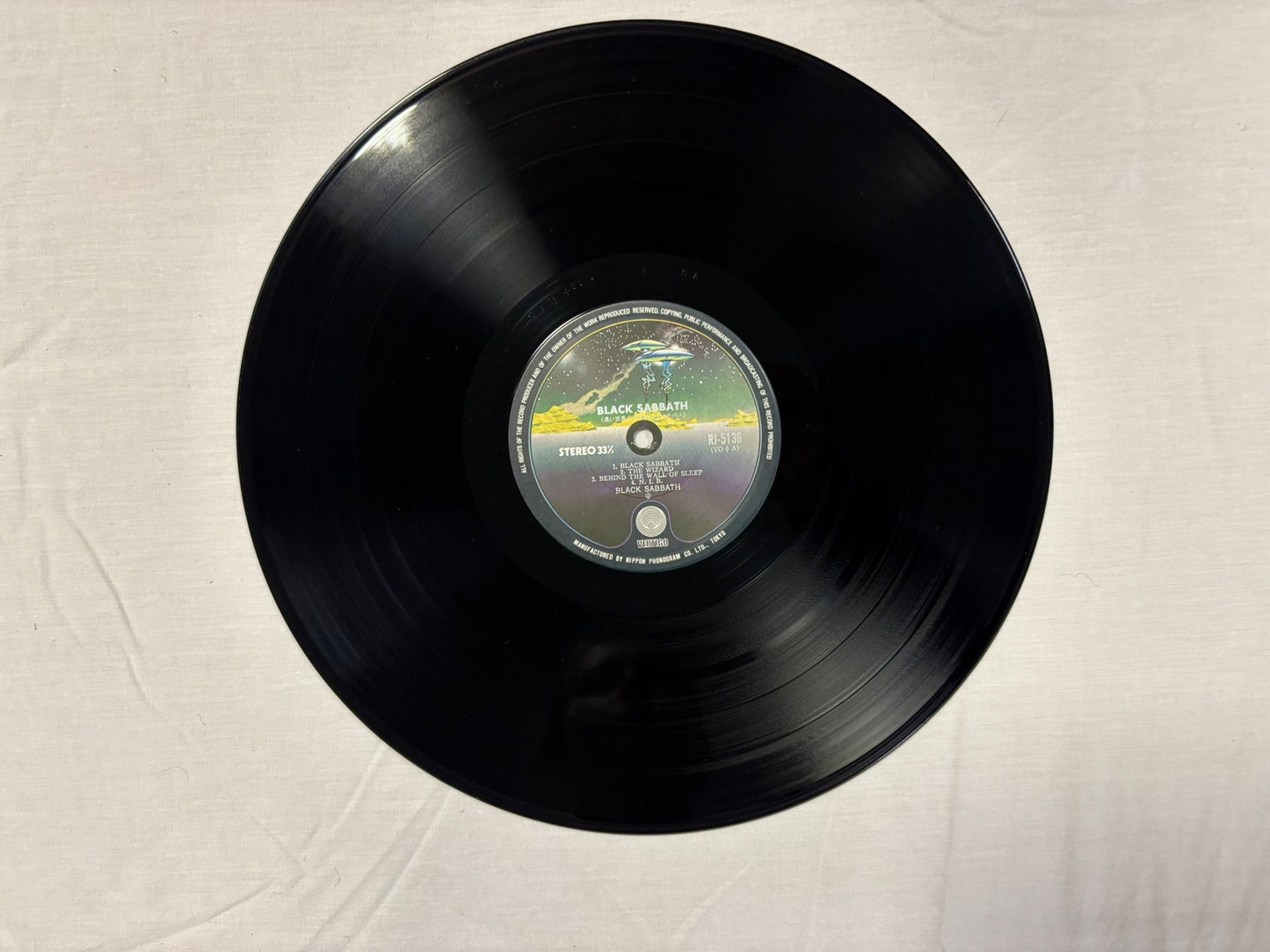 Black Sabbath- Self Titled Vertigo Japanese