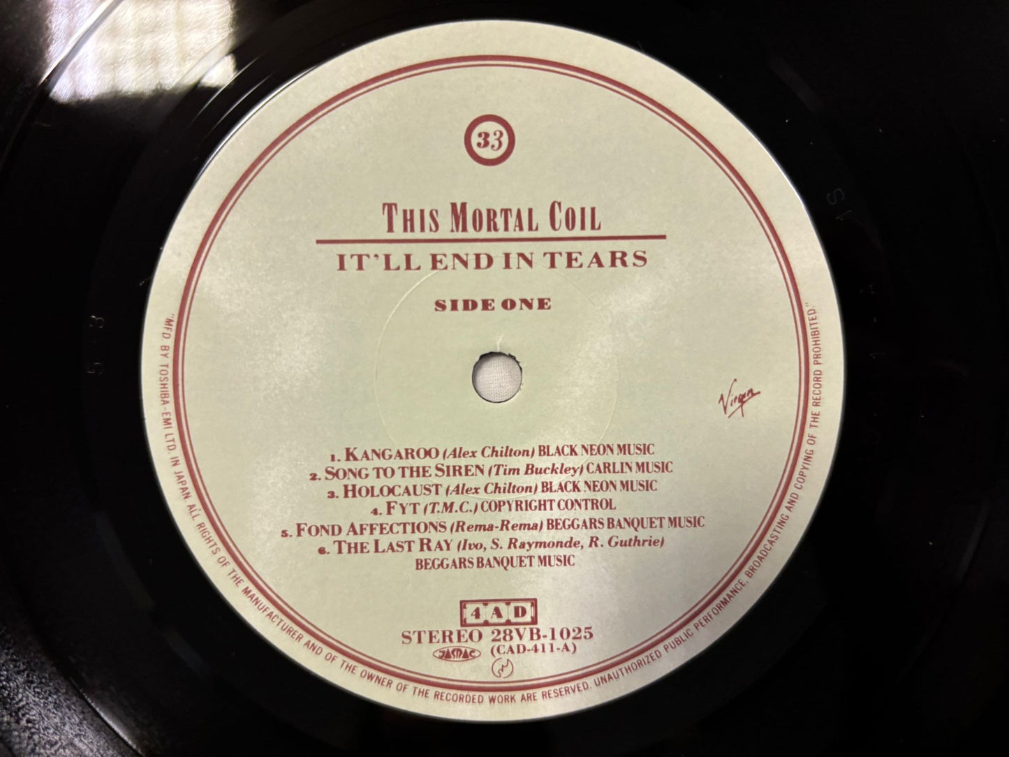 This Mortal Coil- It'll end in tears (JP)
