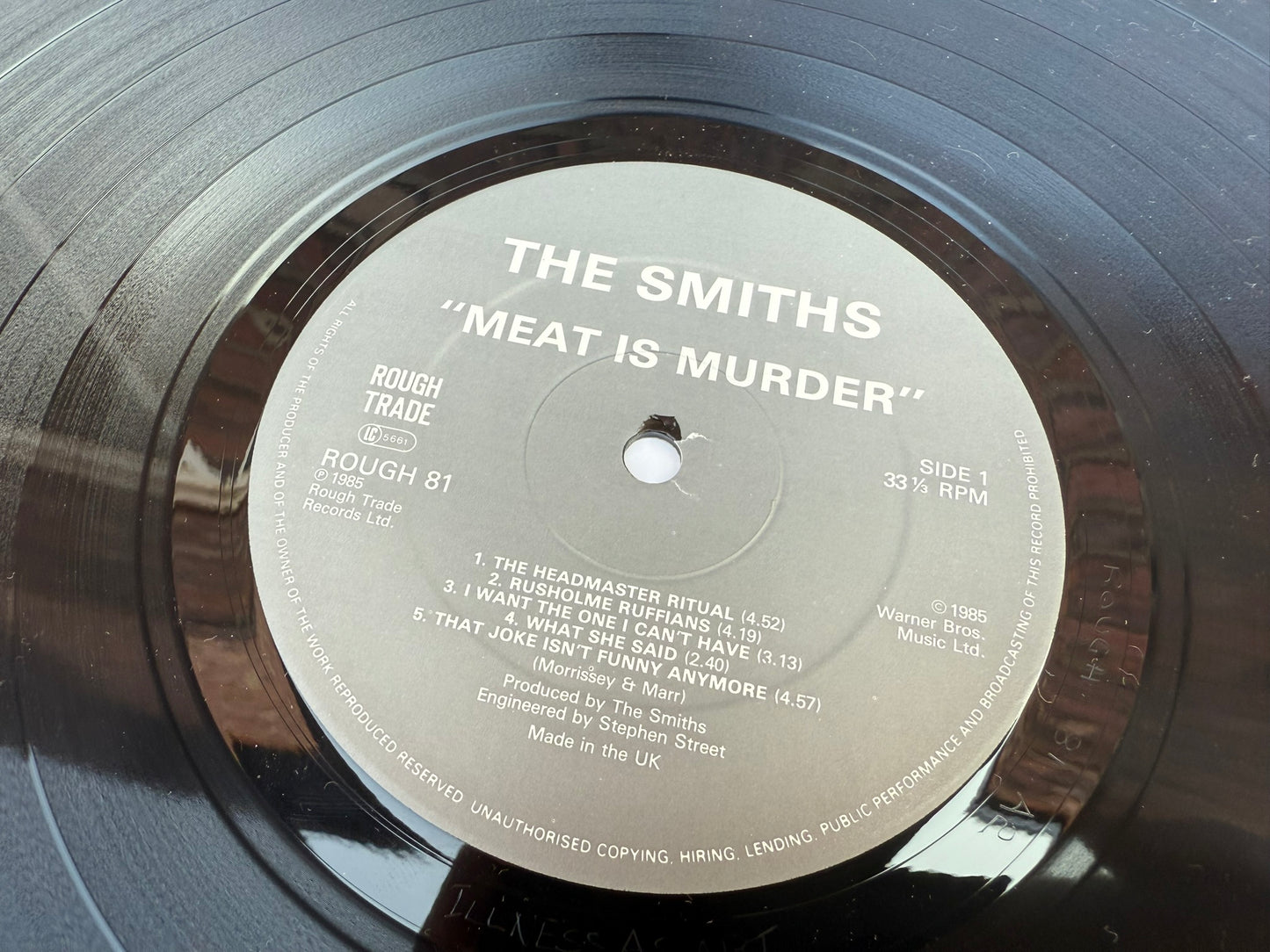 The Smiths - Meat Is Murder