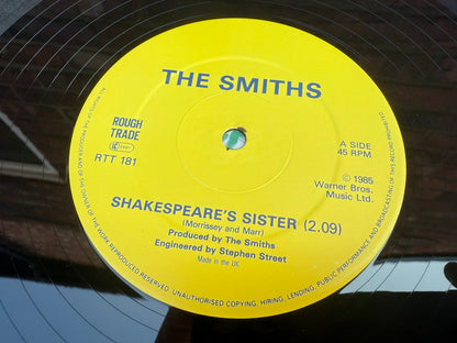 The Smiths - Shakespeare's Sister : Signed by Johnny Marr