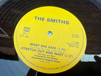 The Smiths - Shakespeare's Sister : Signed by Johnny Marr