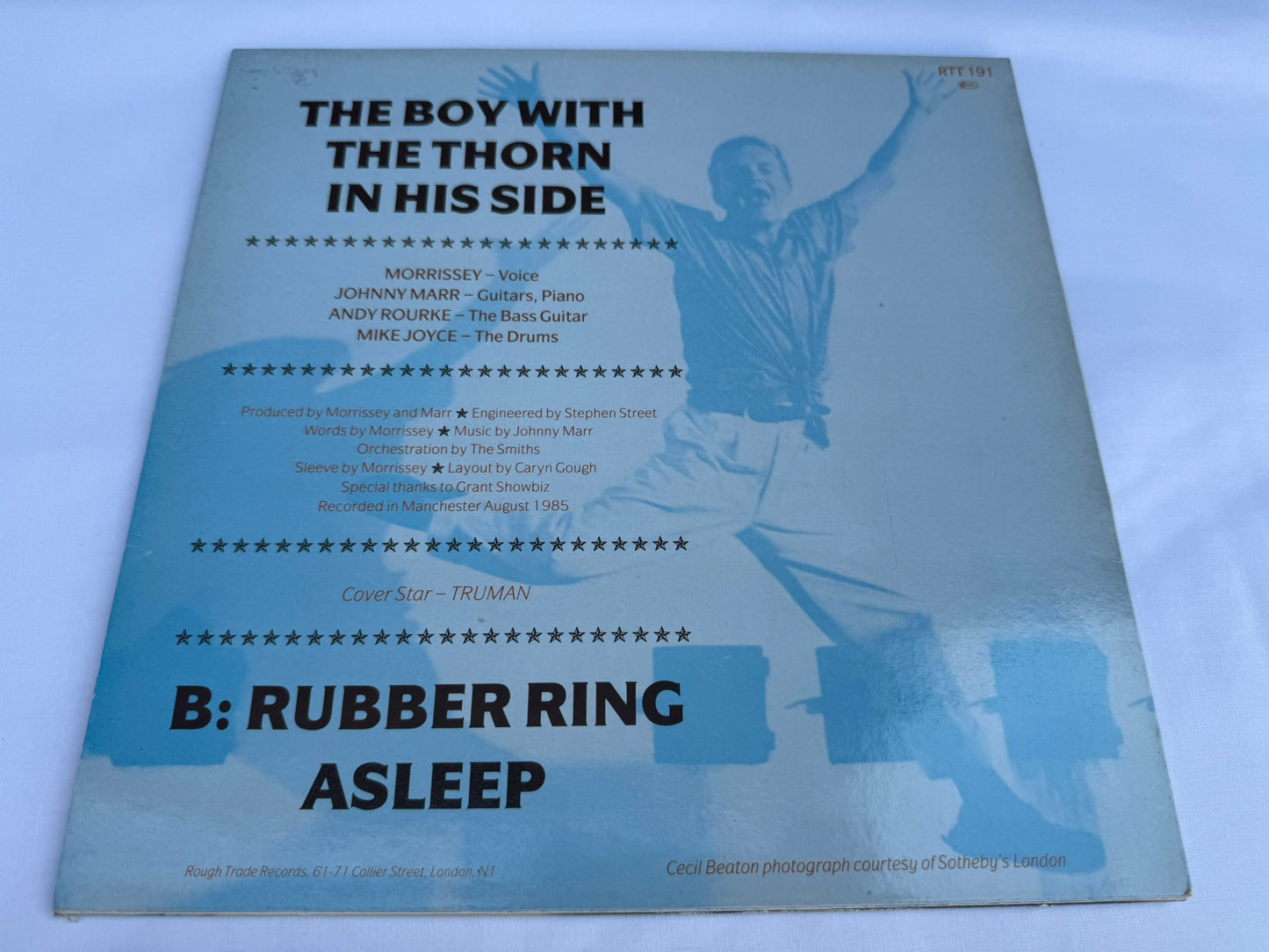 The Smiths - The Boy With The Thorn In His Side : Signed by Johnny Marr