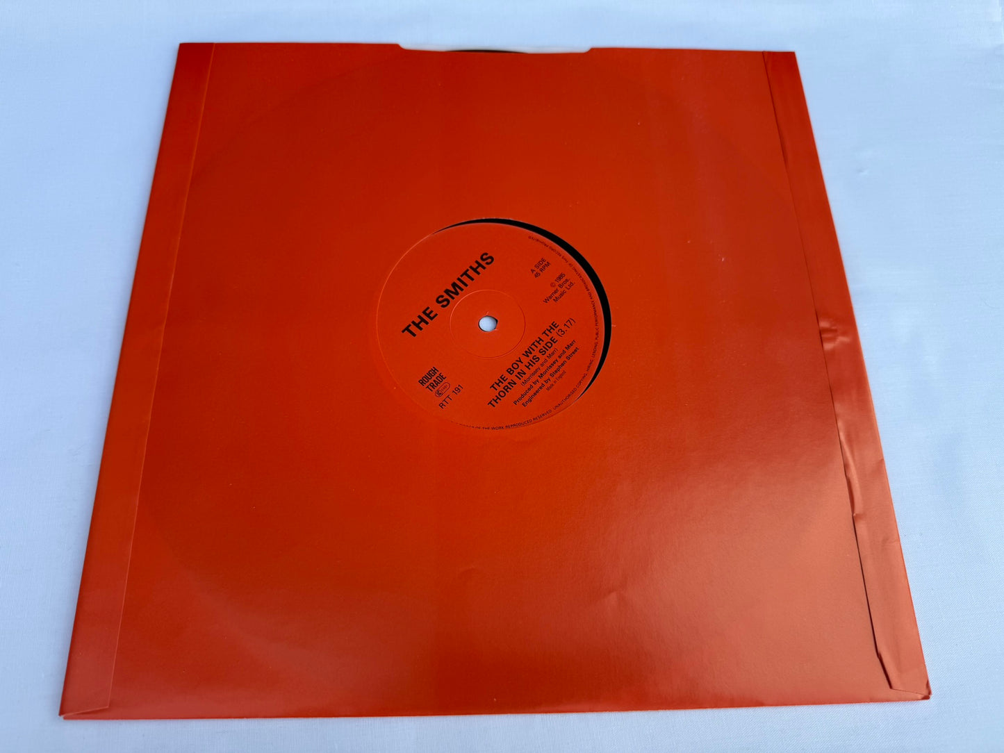 The Smiths - The Boy With The Thorn In His Side : Signed by Johnny Marr