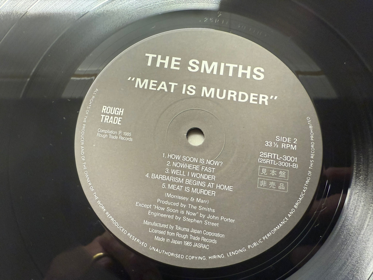 The Smiths – Meat Is Murder - Promo (JP)