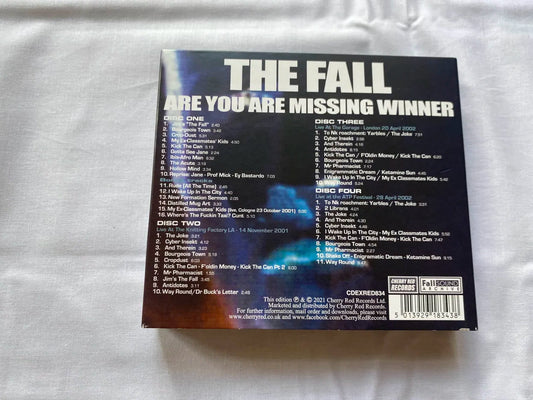The Fall - Are You The Missing Winner 4 CD Set