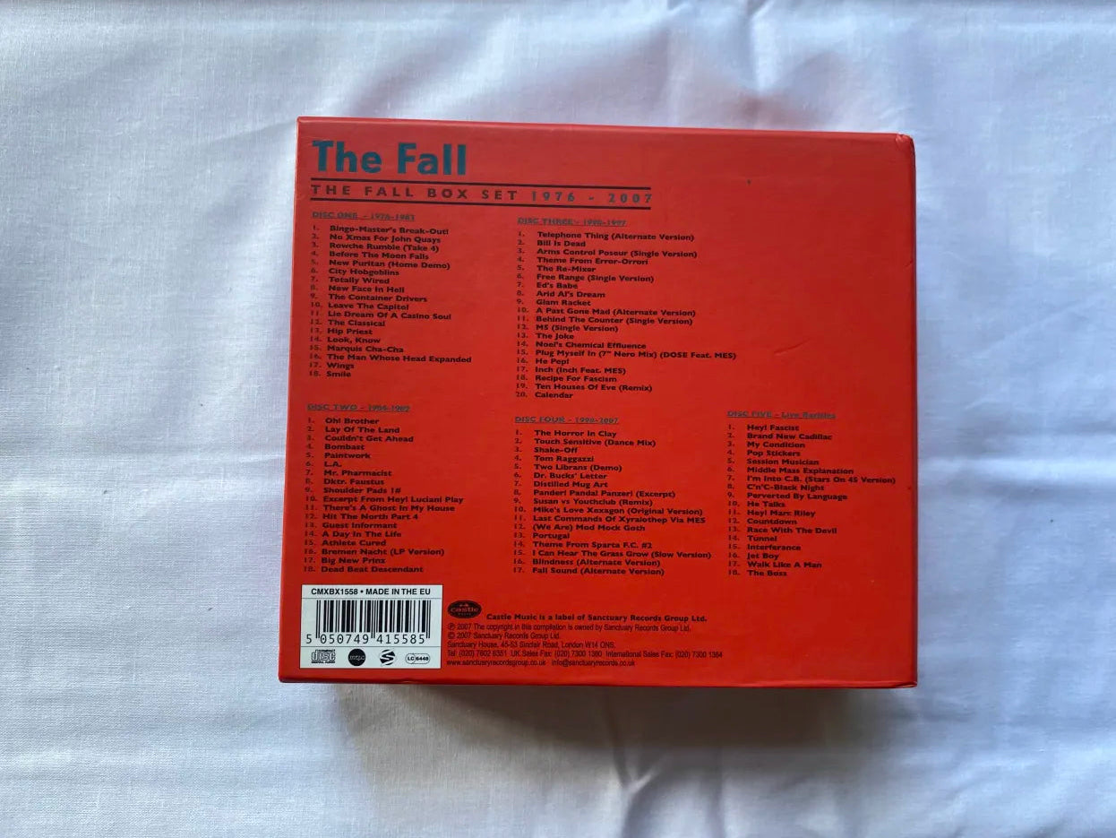 The Fall Box Set 1976-2007 5 CD Set