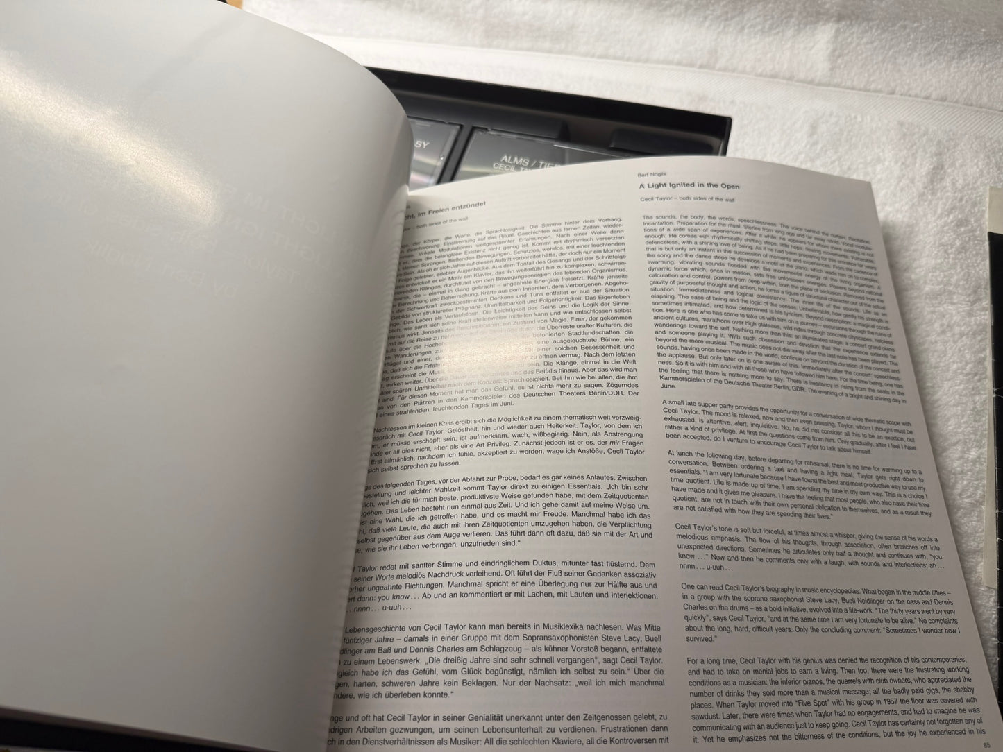 Cecil Taylor – In Berlin '88 Limited Edition 11 CD Box Set