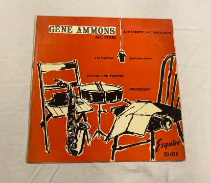 Gene Ammons All Stars - A Hi-fi Modern Jazz Jam Session 10" UK Esquire 20-078