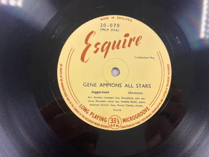 Gene Ammons All Stars - A Hi-fi Modern Jazz Jam Session 10" UK Esquire 20-078