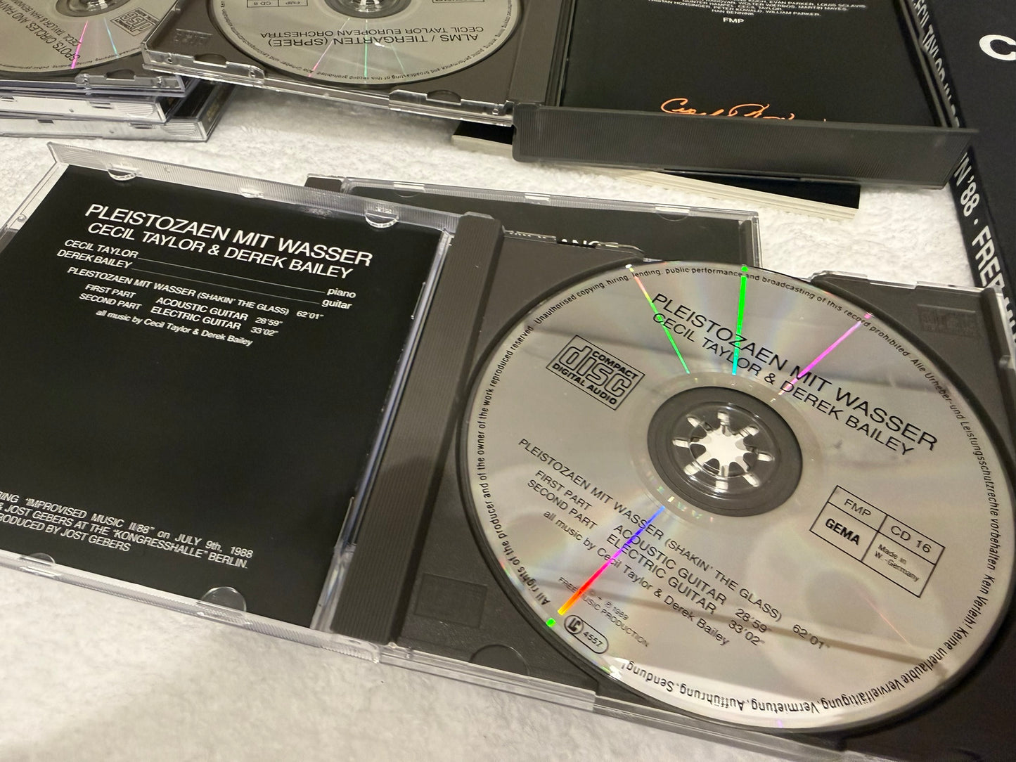 Cecil Taylor – In Berlin '88 Limited Edition 11 CD Box Set