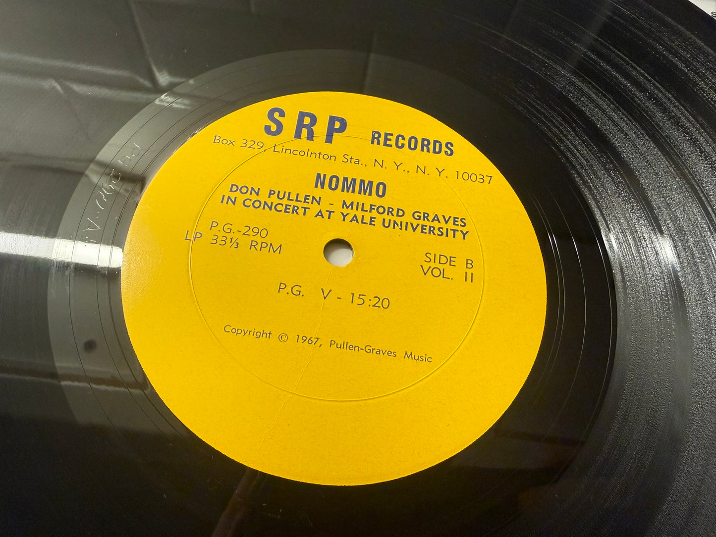 Milford Graves, Don Pullen – Nommo US 1st Press