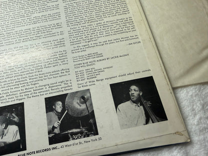 Jackie McLean – A Fickle Sonance LP US Mono 1st BLP 4089