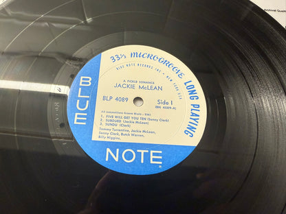 Jackie McLean – A Fickle Sonance LP US Mono 1st BLP 4089