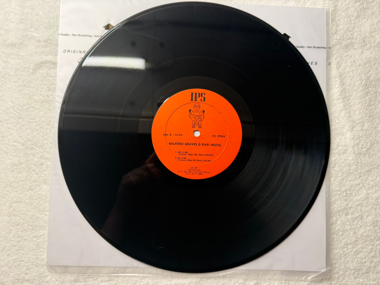 Milford Graves – Bäbi US 1st Press