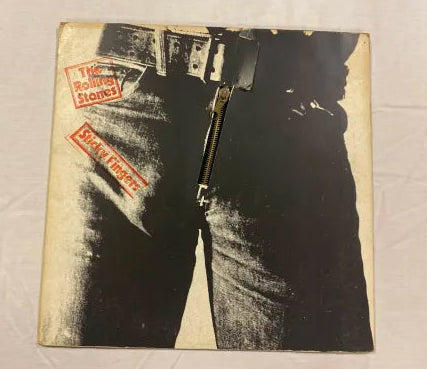 Rolling Stones - Sticky Fingers LP UK 1st Large Zip