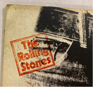 Rolling Stones - Sticky Fingers LP UK 1st Large Zip