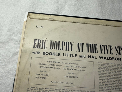 Eric Dolphy – At The Five Spot, Volume 1. UK Esquire 1st 32-173