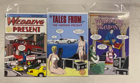 Tales From The Wedding Present Comic Book Lee Thacker / David Gedge Full Set