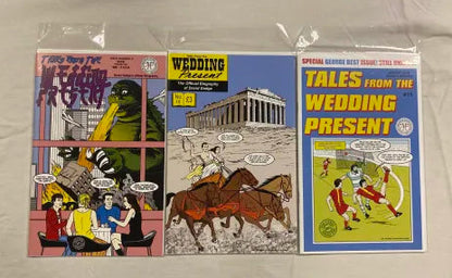 Tales From The Wedding Present Comic Book Lee Thacker / David Gedge Full Set