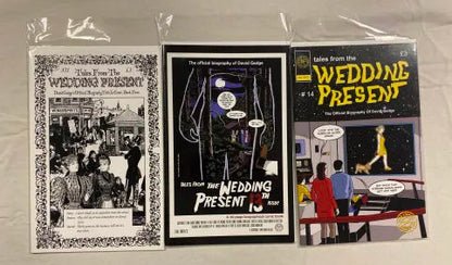 Tales From The Wedding Present Comic Book Lee Thacker / David Gedge Full Set