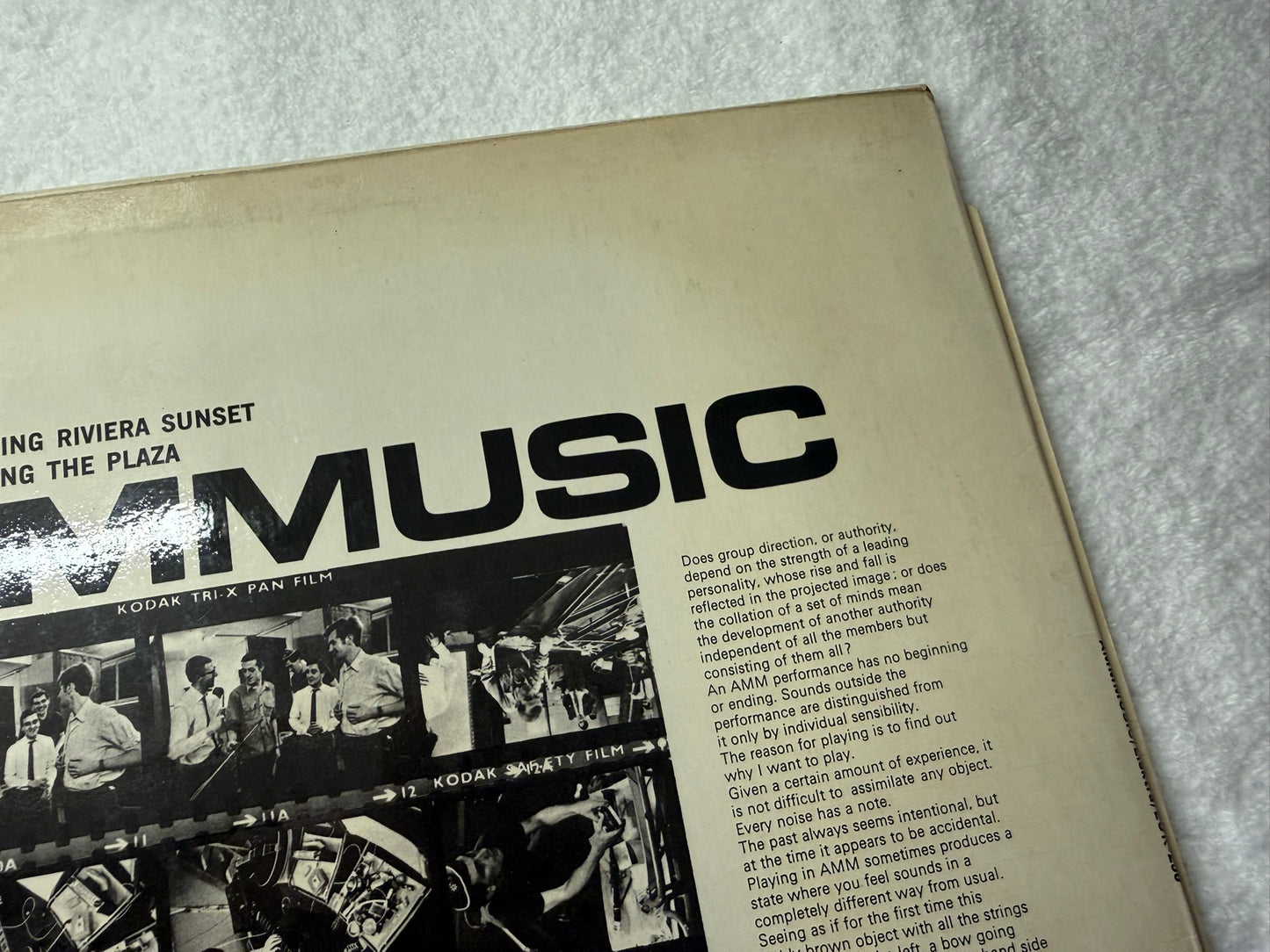 AMM – Ammmusic UK Elektra Original EUK 256