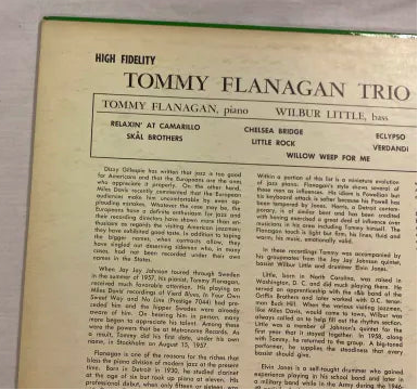 Tommy Flanagan - Trio Over Seas LP US Original Prestige Mono PRLP 7134