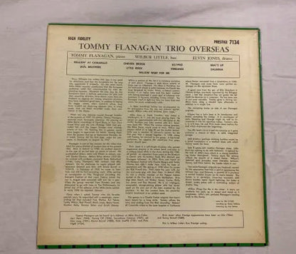Tommy Flanagan - Trio Over Seas LP US Original Prestige Mono PRLP 7134
