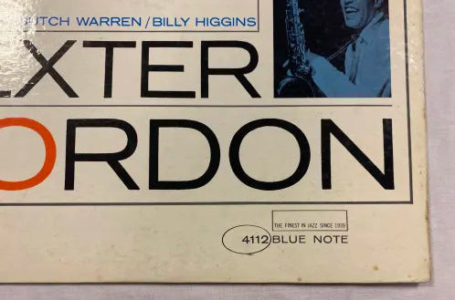 Dexter Gordon - Go Blue Note Mono Original BLP 4112