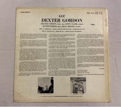 Dexter Gordon - Go Blue Note Mono Original BLP 4112
